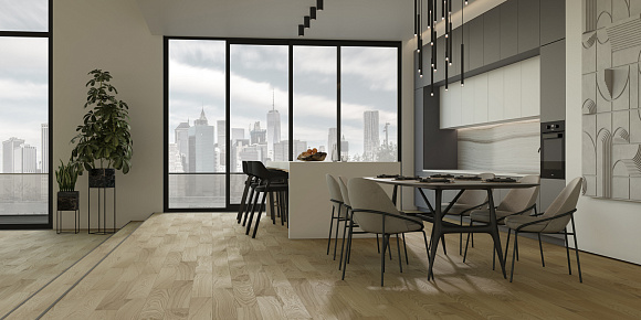Кварцевый паркет Quartz Parquet Классик Дуб Тоскана 407 7/1,2 мм