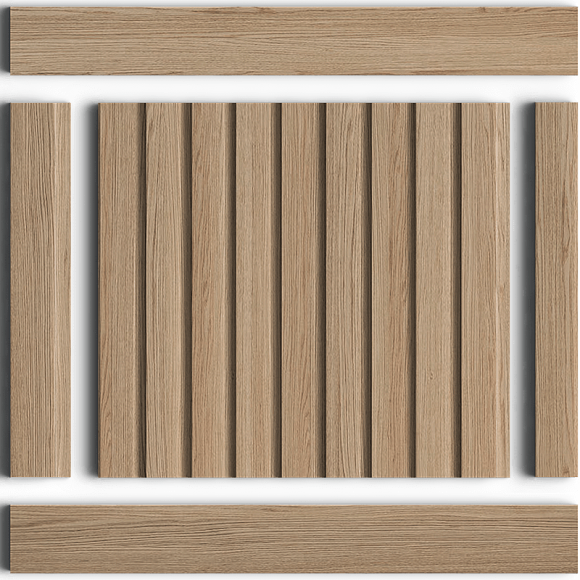 Панель LV124 BR417 HI WOOD 120.0мм х 12.0мм х 2.7м