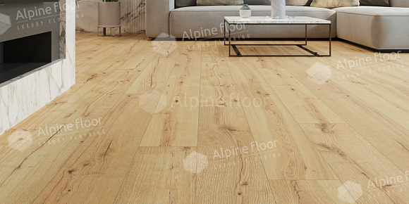 Кварцвиниловый SPC ламинат Alpine Floor ProNature Flushing Bay 61874 1290×203×4
