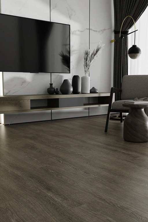 Кварцвиниловая плитка SPC Ideal Flooring Prime Wood 01011 Truffle