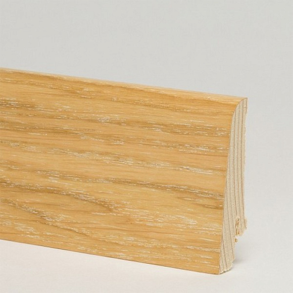 Плинтус Pedross Дуб затертый 58 мм шпонированный