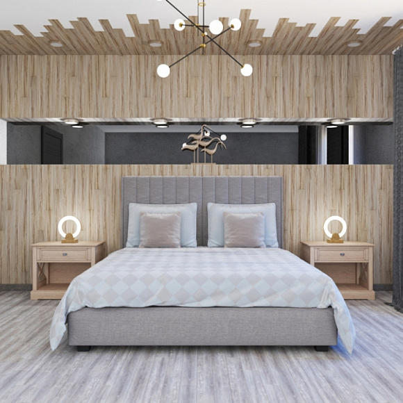 Каменный ламинат SPC ART STONE 100 ASP, Ясень Соренто, PB, 1220x183x6 мм