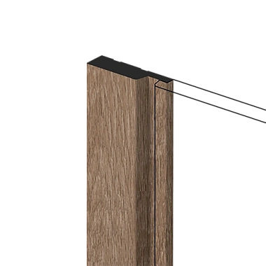Финишный молдинг LF124A BR416 HI WOOD 42мм х 12мм х 2.7м