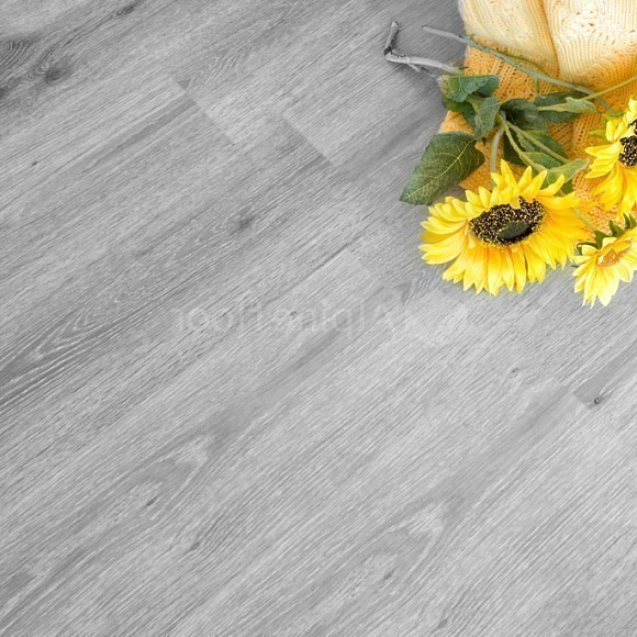 Кварцвиниловая плитка Alpine Floor клеевая Ultra Дуб Пепельный ECO 5-16 1219,2×184,15×2