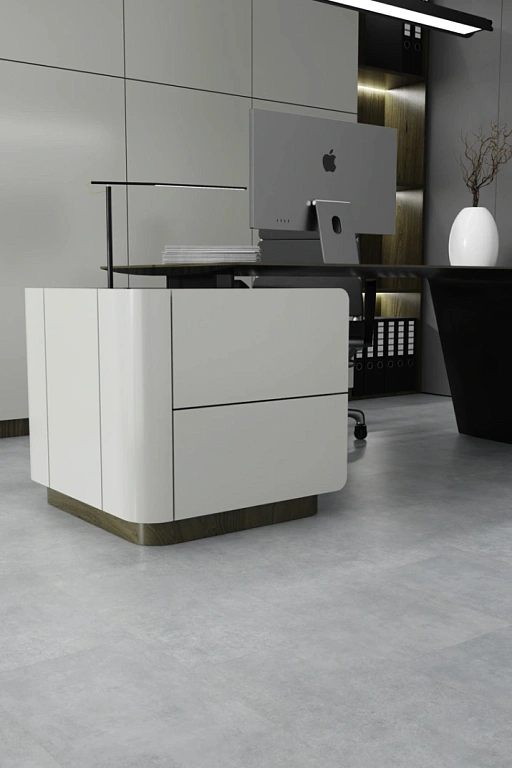 Кварцвиниловая плитка SPC Ideal Flooring Fine Stone Ashen