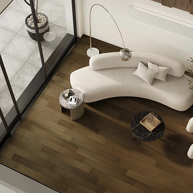 Кварцевый паркет Quartz Parquet Классик Дуб Брауни 413 5/0,6 мм
