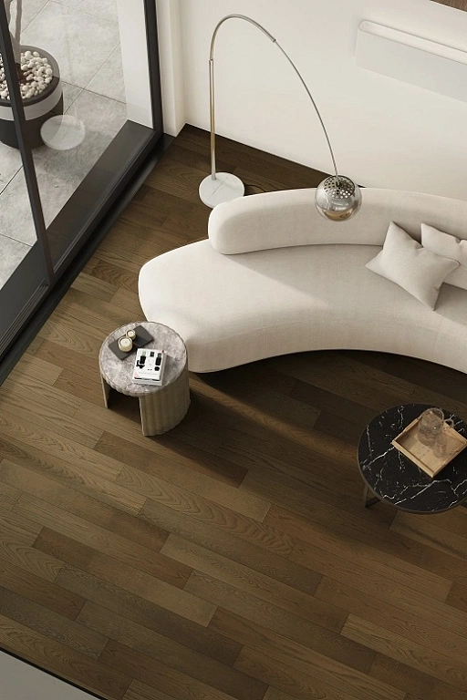 Кварцевый паркет Quartz Parquet Классик Дуб Брауни 413 5/0,6 мм