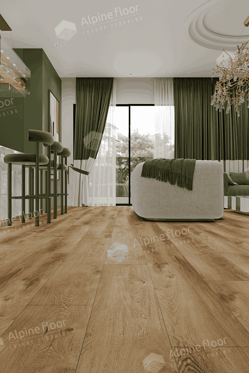 Кварцвиниловый WPC ламинат Alpine Floor Дуб Карте ECO 24-7