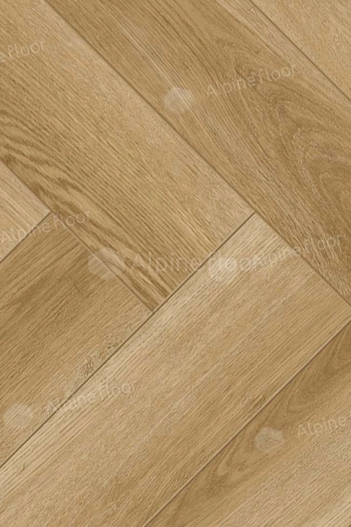 Ламинат Alpine Floor Herringbone 12 PRO Дуб Эльзас