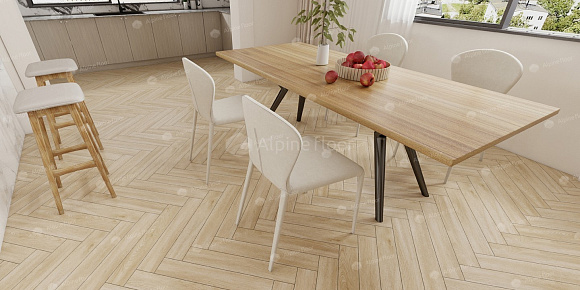 Ламинат Alpine Floor  Herringbone 12 Дуб Эльба LF105-04