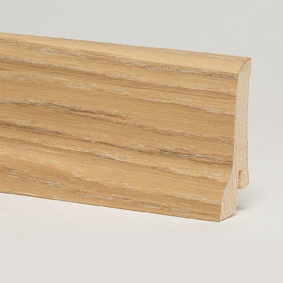 Плинтус Pedross Дуб Латте 60 х 22 мм шпонированный