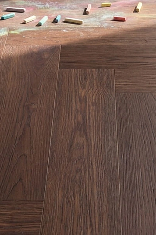 Паркетная доска Английская елка AUSWOOD OAK RODOS. Размер 600х125х12 мм (1.5)