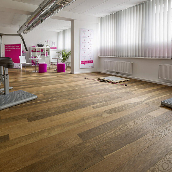 Инженерная доска 2-х слойная Haven Loft 24 Дуб Известь. Размер 500-1200х150x14 мм (2.28)