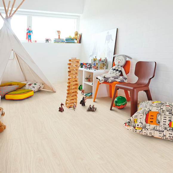 Виниловый пол Pergo Classic Plank Optimum Click Дуб Нордик Белый