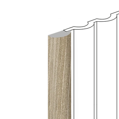 Финишный молдинг LF140B BR496 HI WOOD 26мм х 12мм х 2.7м