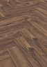 Ламинат Kronotex Herringbone Дуб тёмный Петерсcон D 4766