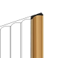 Финишный молдинг LF139B G365 HI WOOD 34мм х 12мм х 2.7м