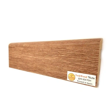 Плинтус Teckwood Дуб Бостон (Oak Boston) 75 мм