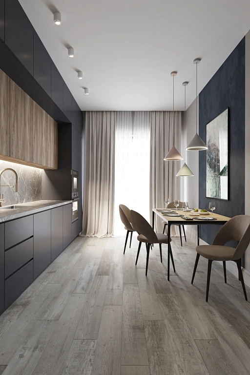 SPC ламинат AlixFloor City Line Дуб кенийский светло-коричневый