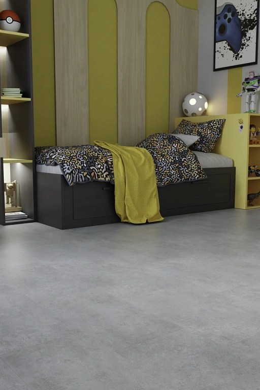 Кварцвиниловая плитка SPC Ideal Flooring Fine Stone Pebble 
