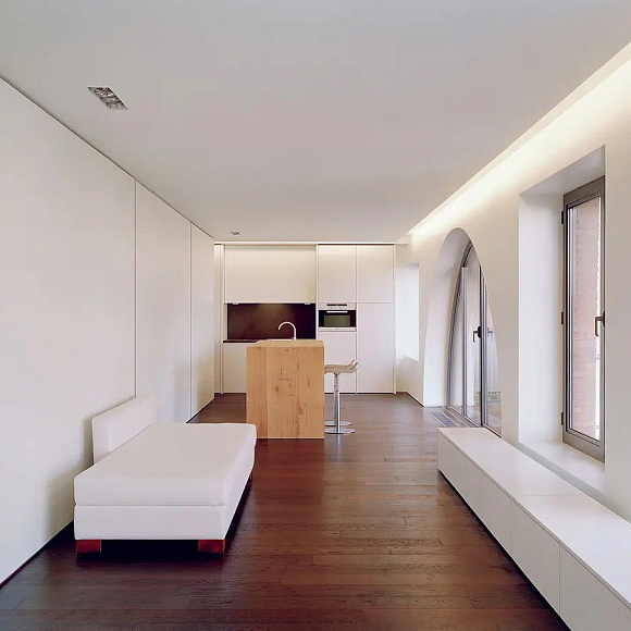 Паркетная 2-х слойная доска Haven Loft 7 Дуб Маррон. Размер 400-1900х190x14 мм(2.888)