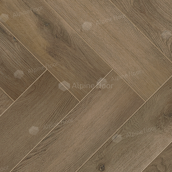 Ламинат Alpine Floor Herringbone 12 PRO Дуб Анжу