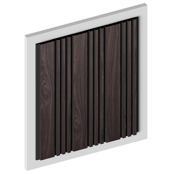 Панель LV128 BR395K HI WOOD 120.0мм х 11.0мм х 2.7м