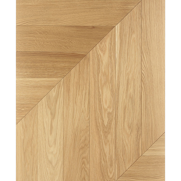 Инженерная доска Brinel Французская елка Дуб Present Прайм. Размер 600х100х15 мм (1.2м2)