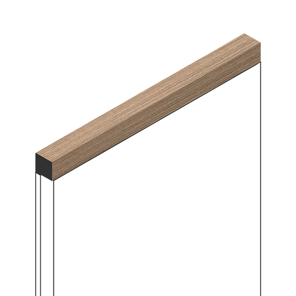 Молдинг D12V1 BR417 HI WOOD 12мм х 12мм х 2.7м