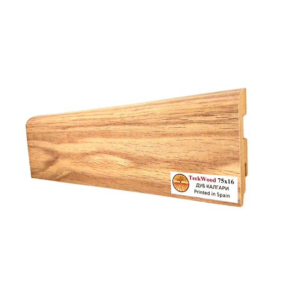 Плинтус Teckwood Дуб Калгари (Oak Calgary) 75 мм