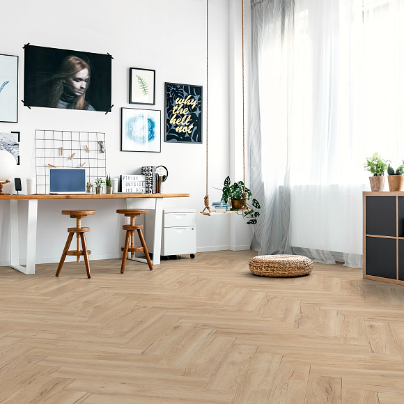 Ламинат Kronotex Herringbone Дуб Тулуза D 3678