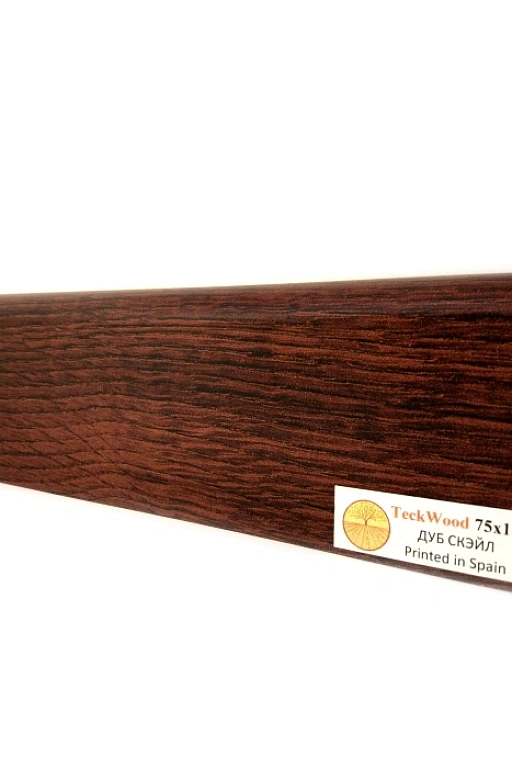 Плинтус Teckwood Дуб Скэйл (Oak Scale) 75 мм