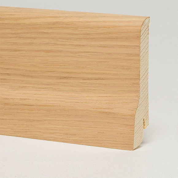 Плинтус Pedross Дуб беленый 80 х 20 мм шпонированный