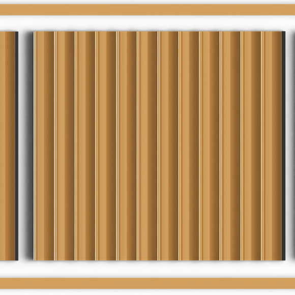 Молдинг D12V1 G365 HI WOOD 12мм х 12мм х 2.7м