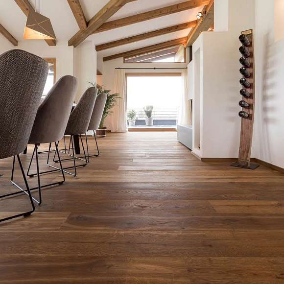 Паркетная доска 3-х слойная Haven Loft 1 Дуб Термо. Размер 1900х190x15 мм(2.888)