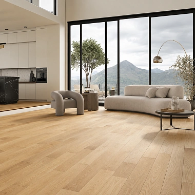 Кварцевый паркет Quartz Parquet Классик Дуб Медовый Раф 463 5/0,6 мм
