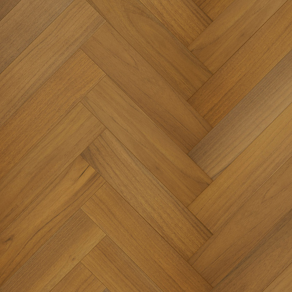Кварцевый паркет Quartz Parquet Штучный паркет Тик Южноамериканский 44-400-71 5/0,6 мм