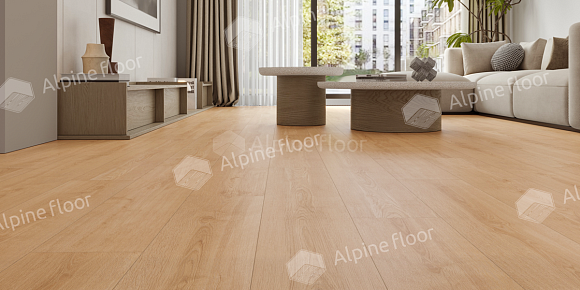 Кварцвиниловый SPC ламинат Alpine Floor ProNature Oak Kisuca 64636 1290×246×4