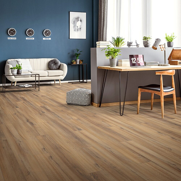 Ламинат Tarkett Taiga Первая Сибирская Дуб коричневый