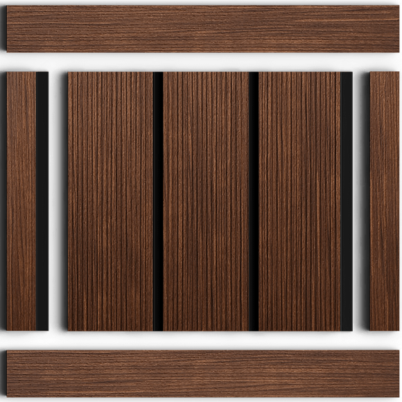 Панель LV127L BR396 HI WOOD 120.0мм х 12.0мм х 2.7м