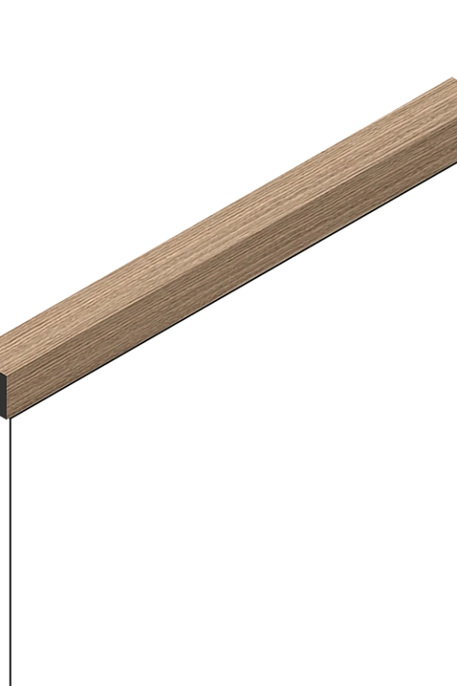 Молдинг D12V1 BR417 HI WOOD 12мм х 12мм х 2.7м