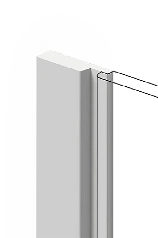 Финишный молдинг LF124A NP HI WOOD 42мм х 12мм х 2.7м