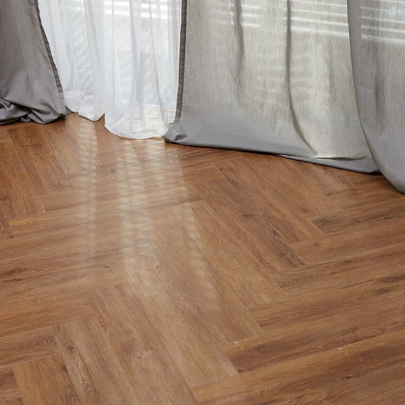 Каменный ламинат SPC Steinholz Кайфер STH037H Коричневый 640x128 мм