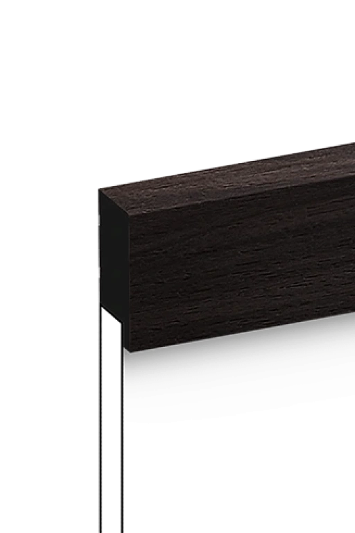 Финишный молдинг LF1 BR395 HI WOOD 50мм х 17мм х 2.7м
