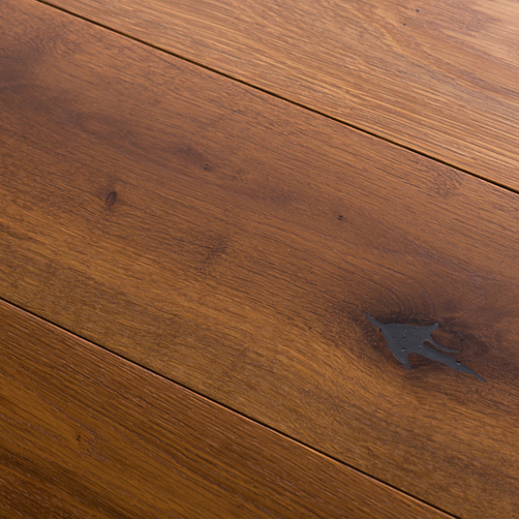 Инженерная 3-х слойная доска HAVEN Термодуб Т2 Рустик. Размер 1600-2400х155х16 мм.