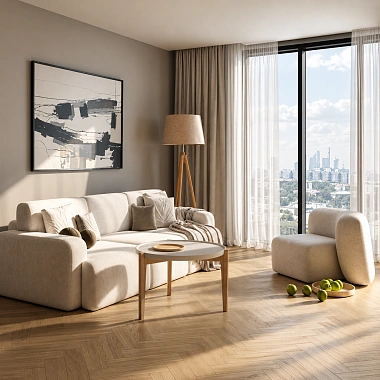 Кварцевый паркет Quartz Parquet Штучный паркет Дуб Хельсинки 44-1258-58 5/0,6 мм