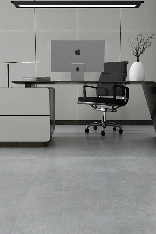 Кварцвиниловая плитка SPC Ideal Flooring Fine Stone Ashen