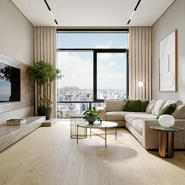 Паркетная доска ESTA Дуб Nordic S Sandstone 160