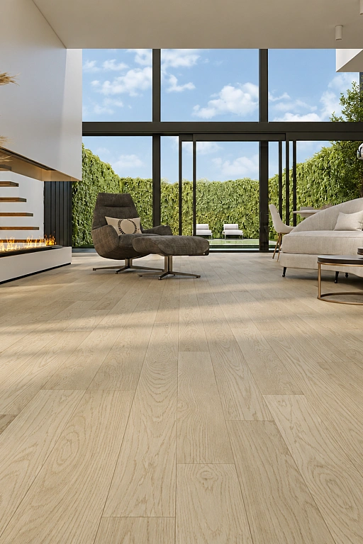 Кварцевый паркет Quartz Parquet Классик Дуб Шампань 414 5/0,6 мм