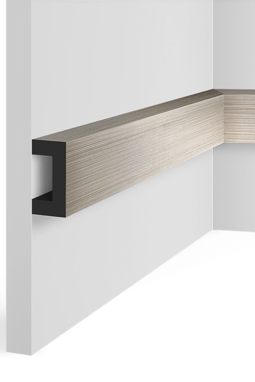 Молдинг S15 ПОЛИСТИРОЛ HI WOOD LB40 S15 40мм х 20мм х 2.7м